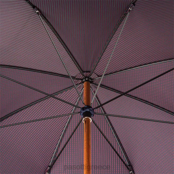 ομπρέλα | PASOTTI 142 pto cn3 p - ομπρέλα κατά παραγγελία κόκκινη δερμάτινη λαβή 2N6B8133 άνδρες